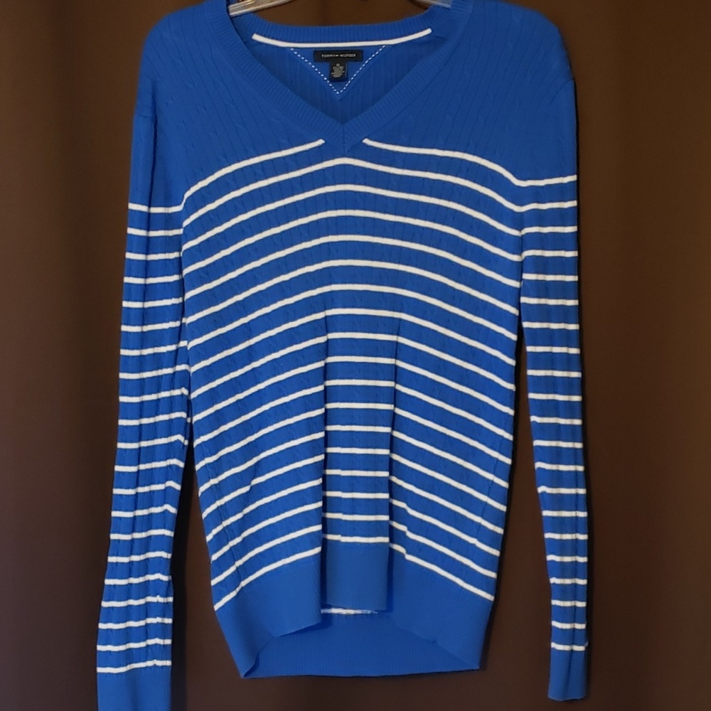 Lightweight Tommy Hilfiger Cable Look Sweater